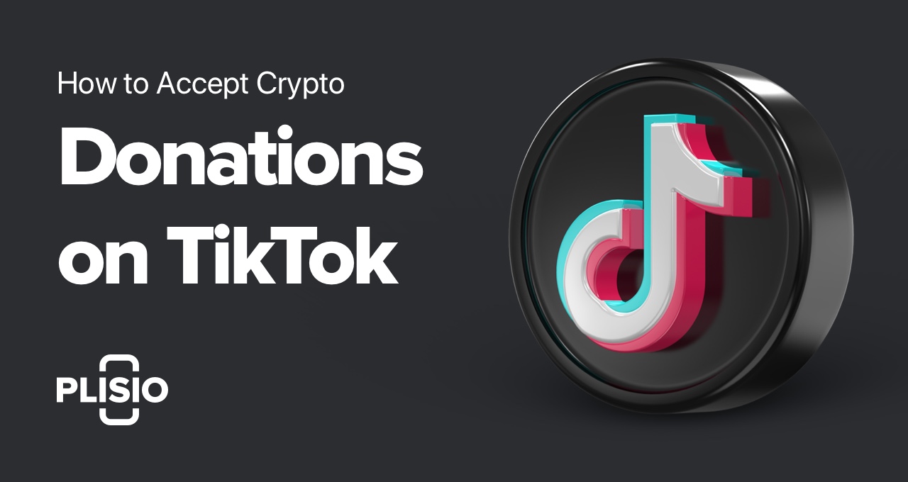 Cara menerima donasi kripto di TikTok