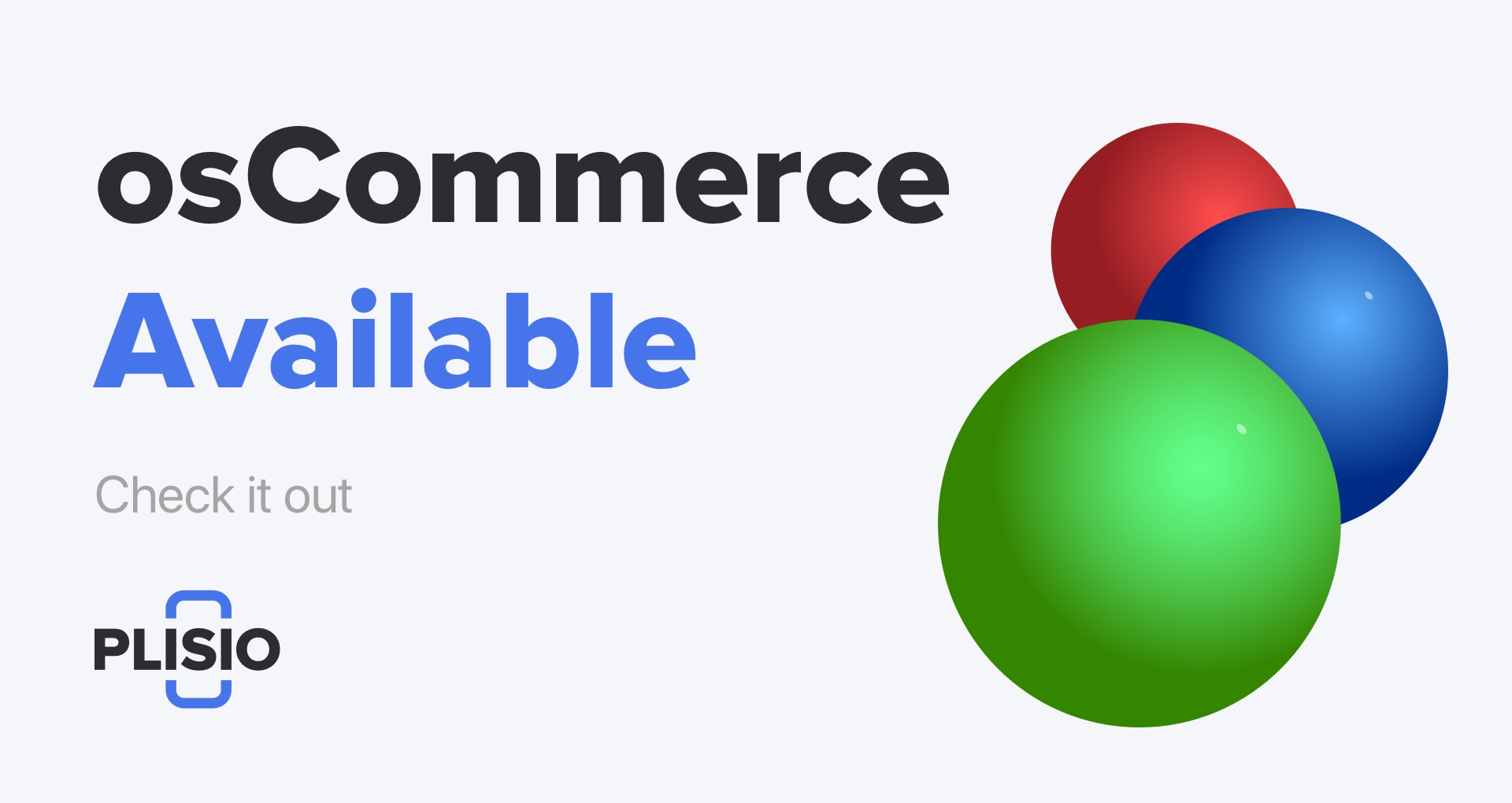 Nowe partnerstwo. Integracja Plisio + osCommerce