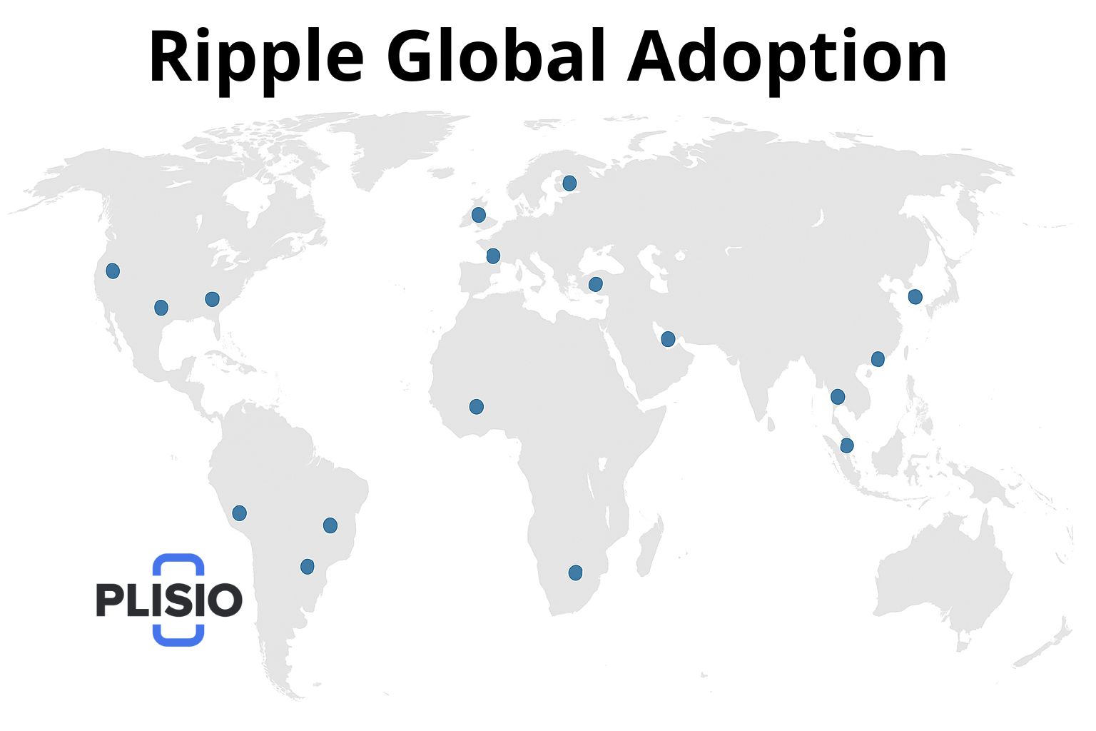 Ripple Global Adoption Map