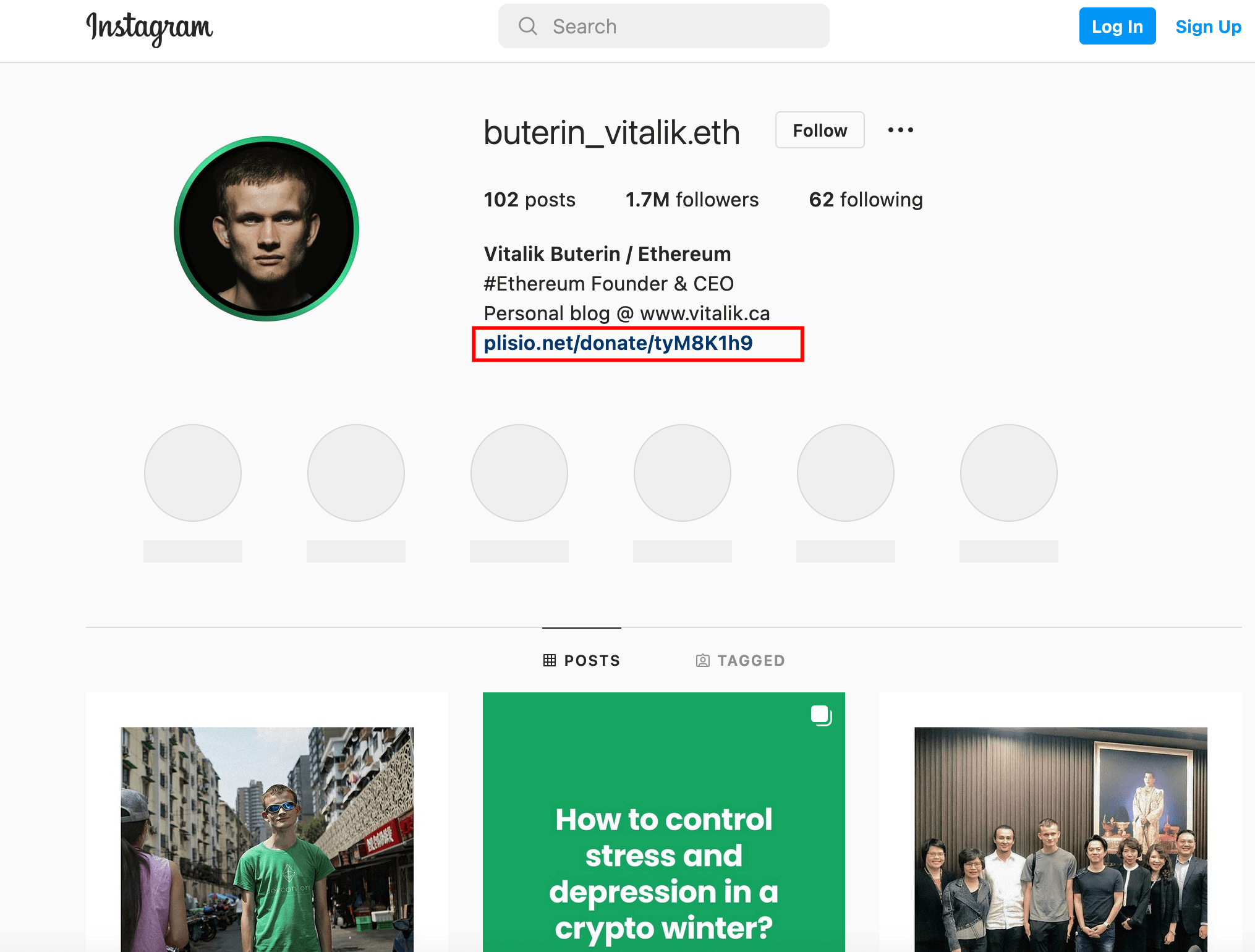 instagram δημιουργία συνδέσμου δωρεάς κρυπτογράφησης